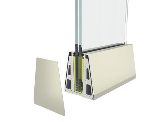 10mm Tempered Glass Aluminum Stair Glass Railing Handrail