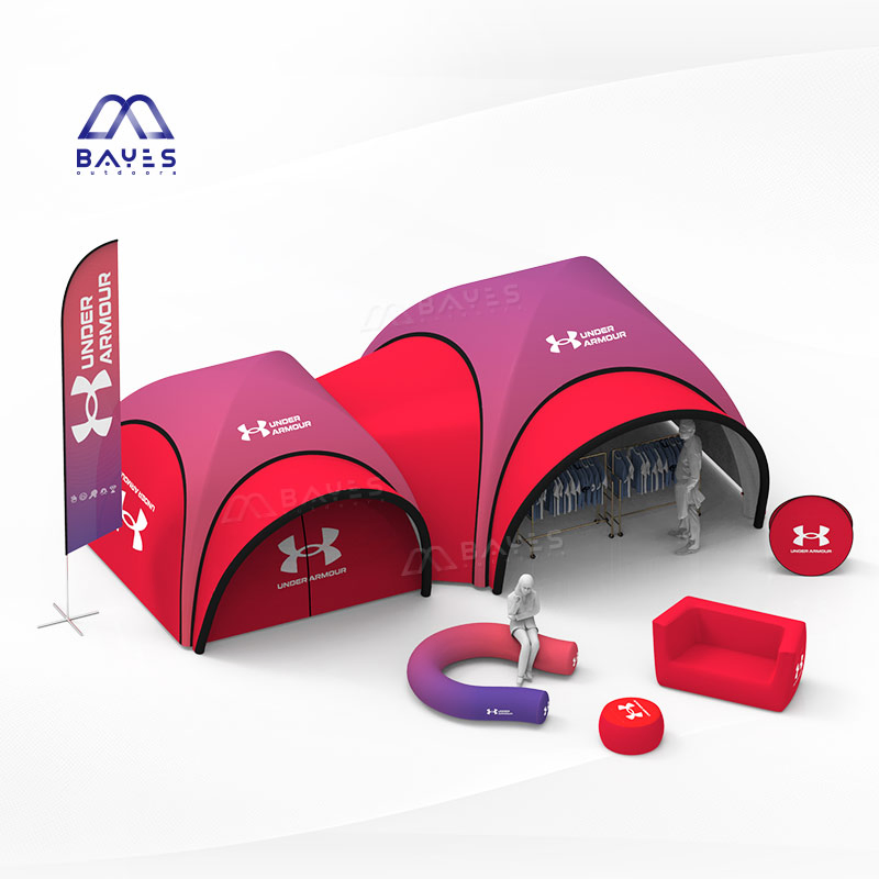 Custom Waterproof Outdoor Event Dome Gazebo Canppy Inflatable Air Tent