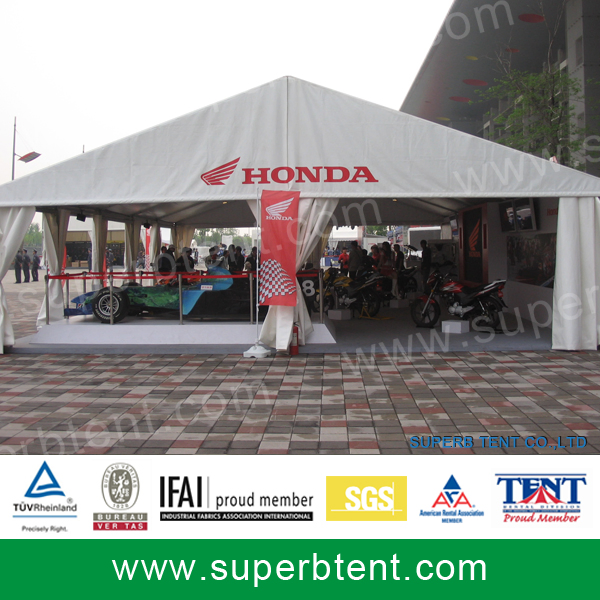 Marquee Aluminum Wedding Party Tent Clear PVC Roof Waterproof Frame Exhibition Tent