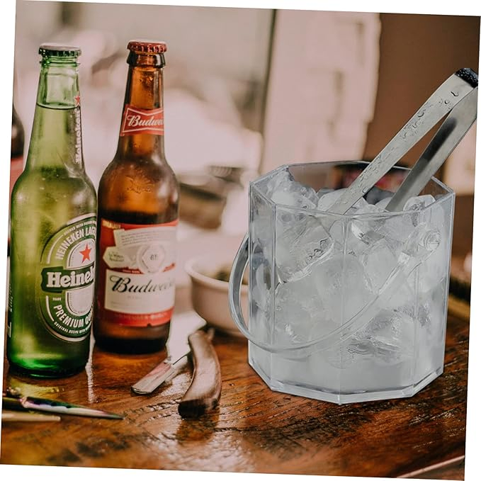 Wholesale Summer Acrylic Ice Buckets Plastic Ice Bucket Beverage Tubs