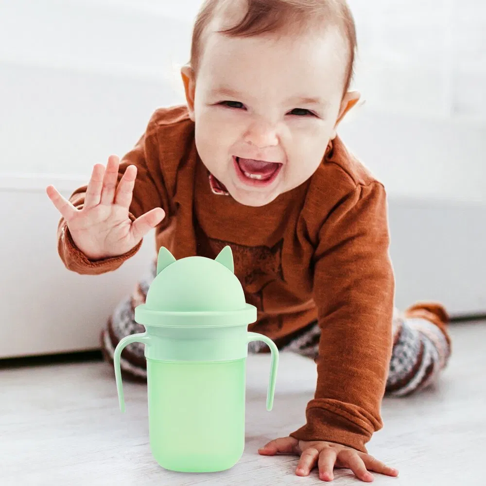 Silicone Baby Sippy Cup with Lid