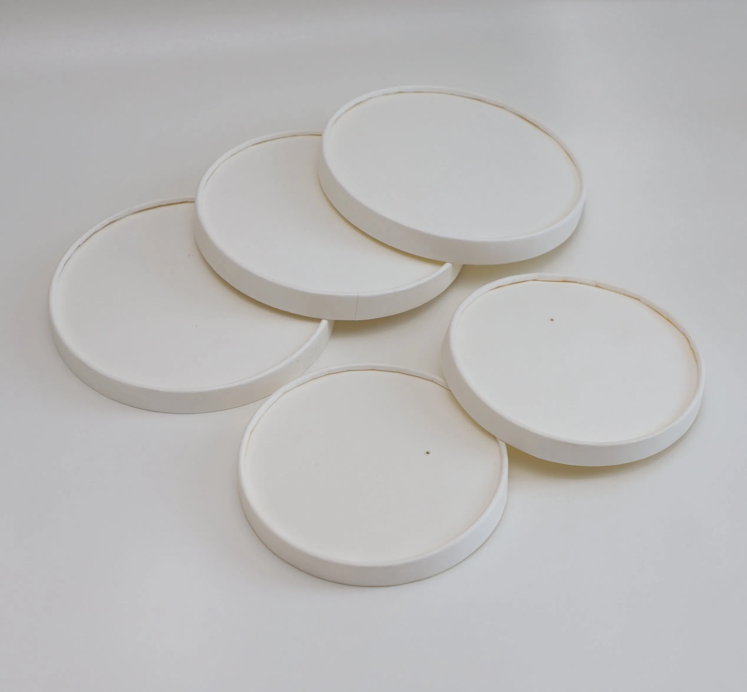 PLA 750ml Disposable Take Away Food Paper Packing Salad Bowl