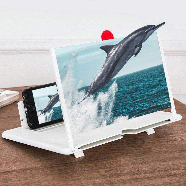 Ultra-Thin 12-Inch Mobile Phone Screen Magnifier HD Amplifier Eye Protection Projection Bracket