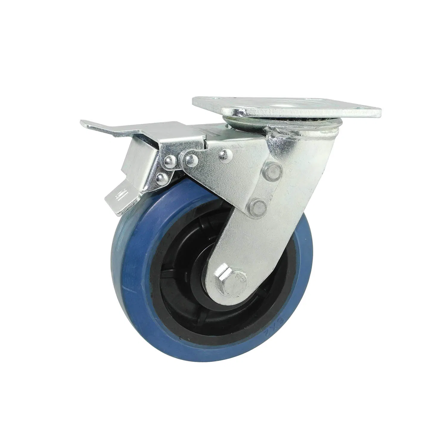 H14 China Factory Industrial Caster Load Capacity PU Caster Wheel