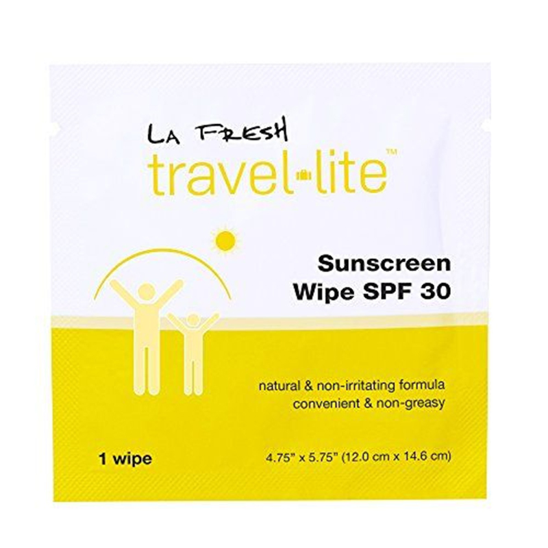 OEM Sunscreen Skin Protection Wet Wipes