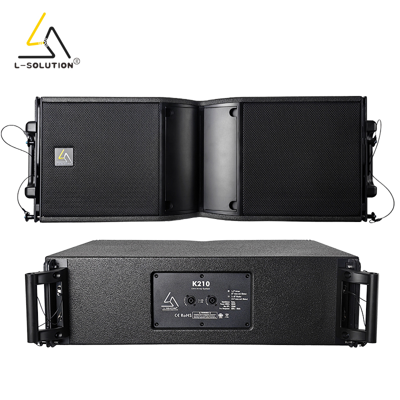 Dual 10 Inch Passive Line Array Speaker to Sound System for Events