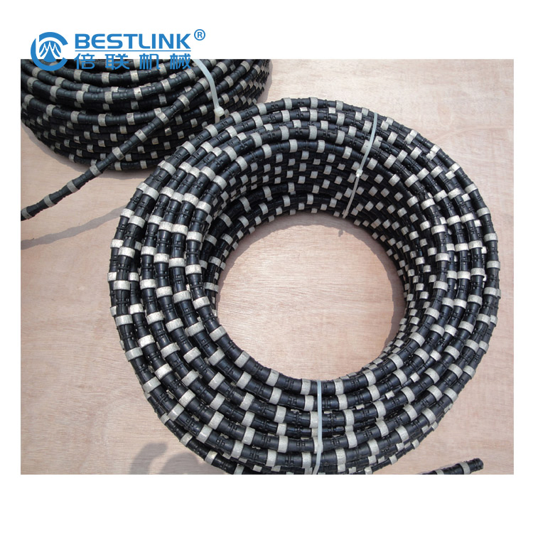 Quarrying and Profiling Diamond Wire Saw Rope for Marble Granite and Sandstone