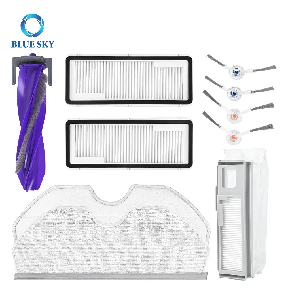 HEPA Filter &amp; Brush &amp; Bag &amp; Mop Cloth Replacement for Narwal Freo X Plus Robot Vacuum Cleaner Parts