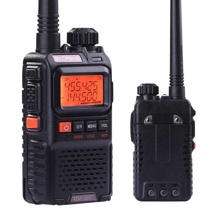 Радиостанция Baofeng BF-UV-3R Plus 5W
