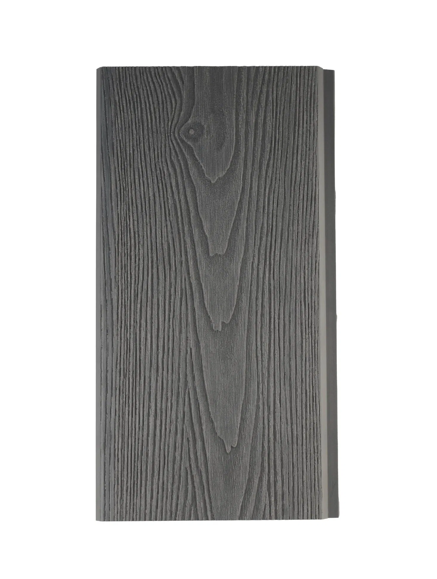 Gray One-Stop Tongue & Groove Shiplap Wood Plastic Composite Fence System 6"