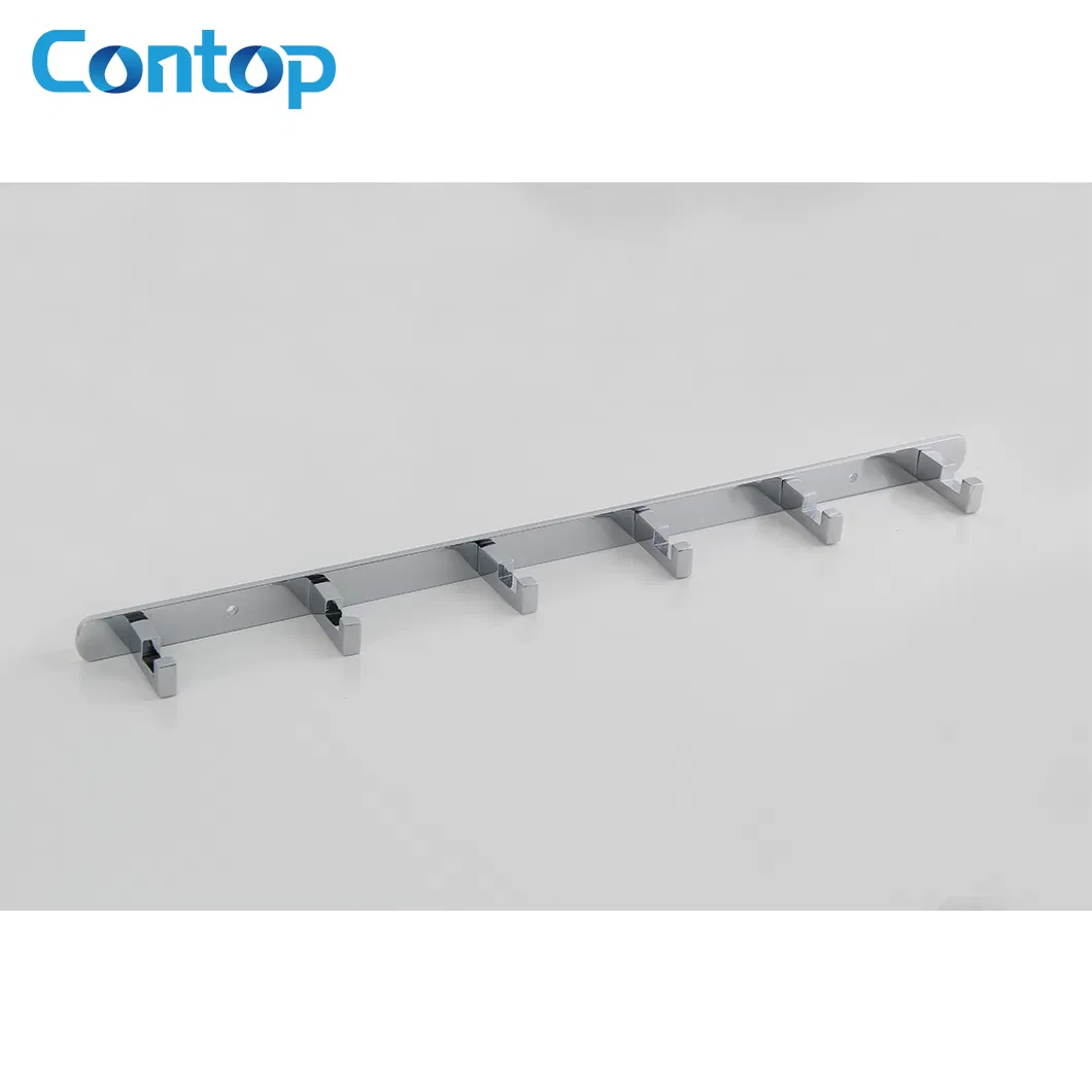 Двойной крючок для одежды Contop, хром, латунь