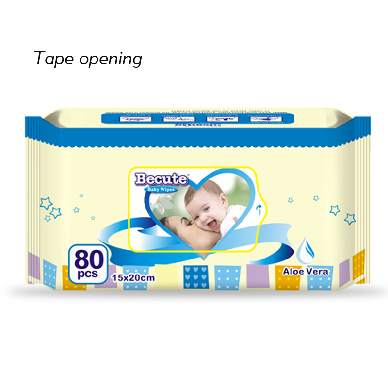 Soft Wet Wipes for Cleaning Baby Purified Wipes
