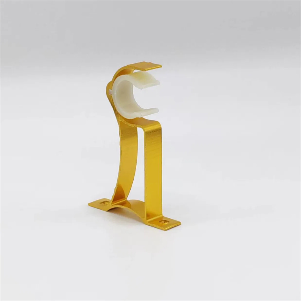 Elegant Home Window Curtains with Durable Curtain Rods and Simple Design