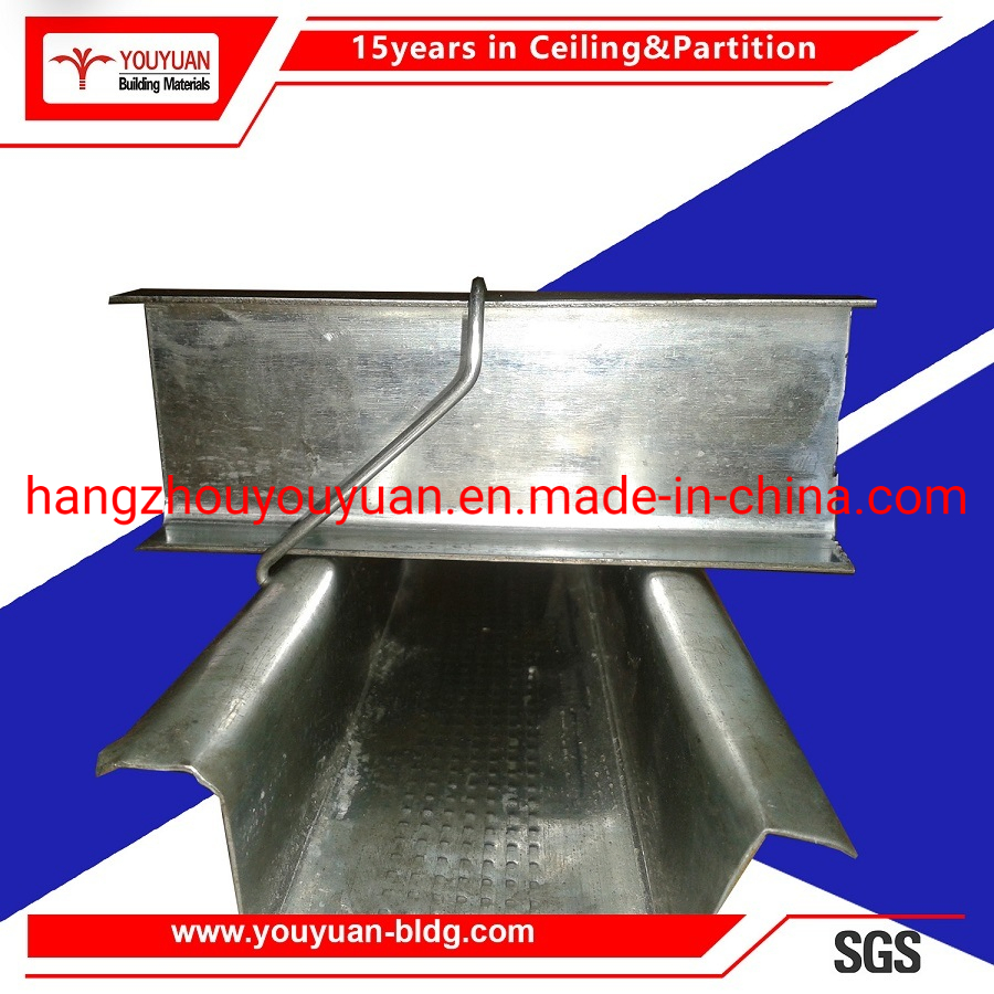 Galvanizado Acero Perfil Canal Furring Channel Techo De Yeso