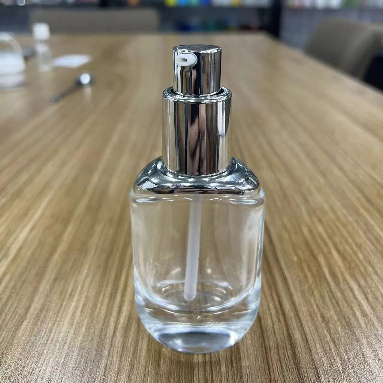30ml 35ml Luxury Transparent Makeup Bb Liquid Foundation Moisturizing Emulsion Essence Oil Glass Bottle