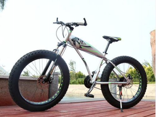 Велосипед 7 скоростей стальная рама высокоуглеродистая фэтбайк