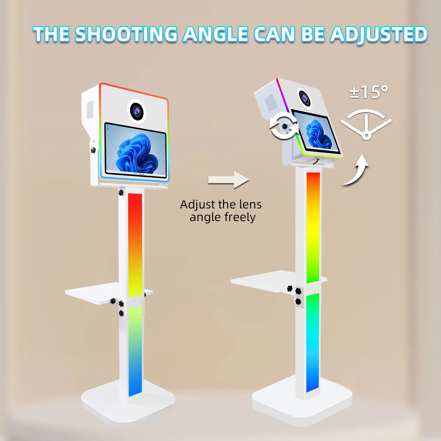 Фотобокс с сенсорным экраном 15.6 дюймов для DSLR-камер