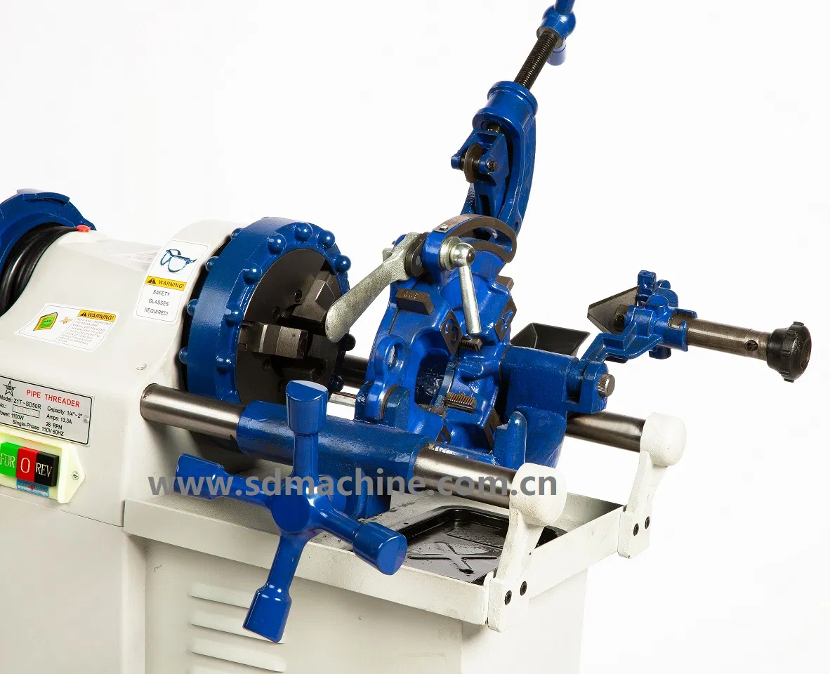 Multi Function Pipe Threading Machine with Die interchangeable with Ridgid Die