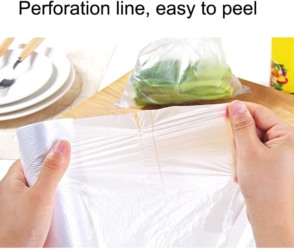 Recyclable Clear Flat Bottom Gusset Bags for Cat Dog Food Fruit Display Packaging