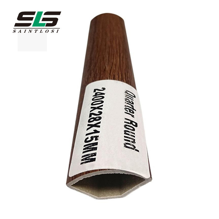 Customizable Spc Floor Skirting Available in Multiple Colors and Sizes