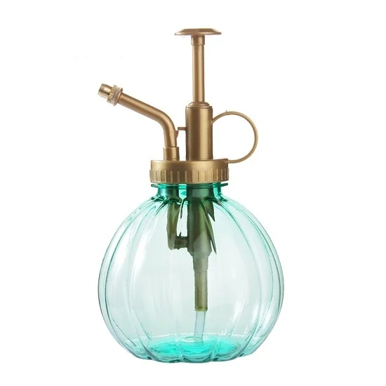 Plastic Plant Spray Bottle Garden Watering Device Retro Brass Plant Flower Water Cans Bonsai Succulent Shower Sprinkling Tool