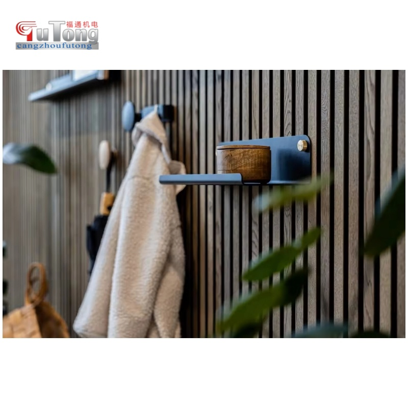 Click System Shelf Bracket Without Drilling Round Tray for Acoustic Panels