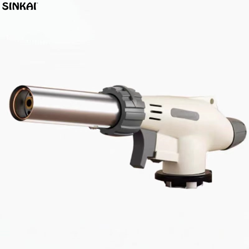Brazing Butane Gas Torch Flame Gun Butane Camping Welding Torch Gun Cooking Butane Igniter Welding Torch