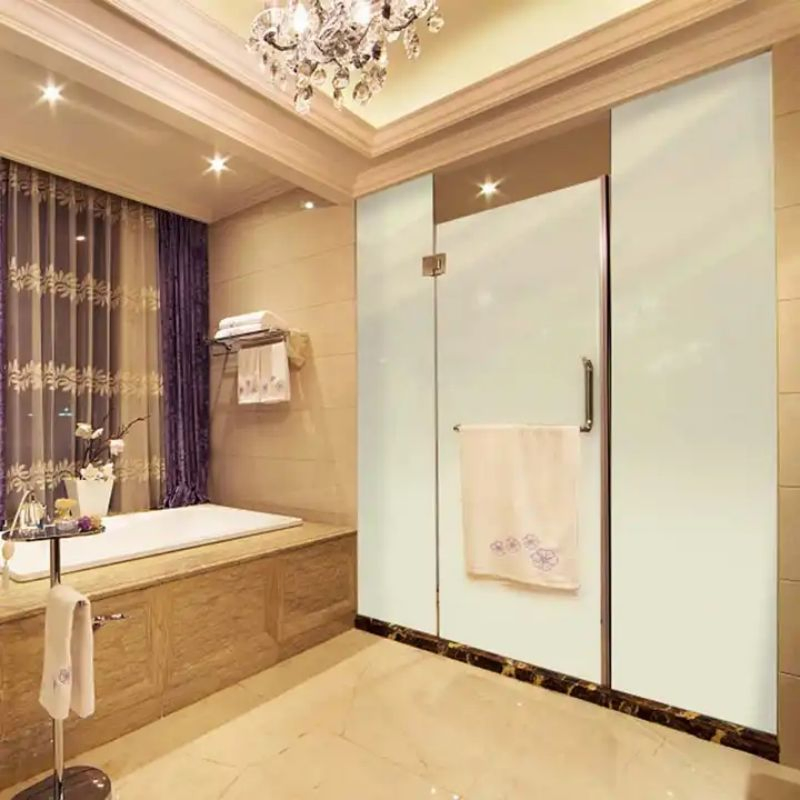 Rear Projection Film Pdlc Film Power Supply LCD Window Electric Smart Glass Film