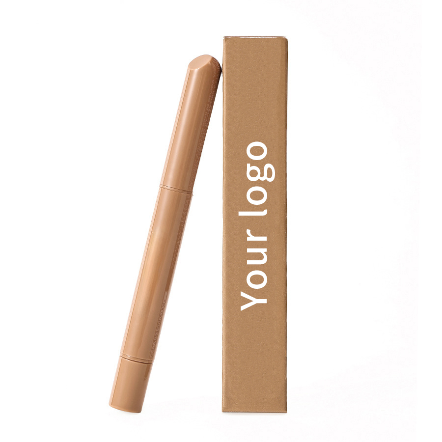 Waterproof Vegan Creamy Brown 2 in 1 Private Label Peptide Lipstick Lipliner
