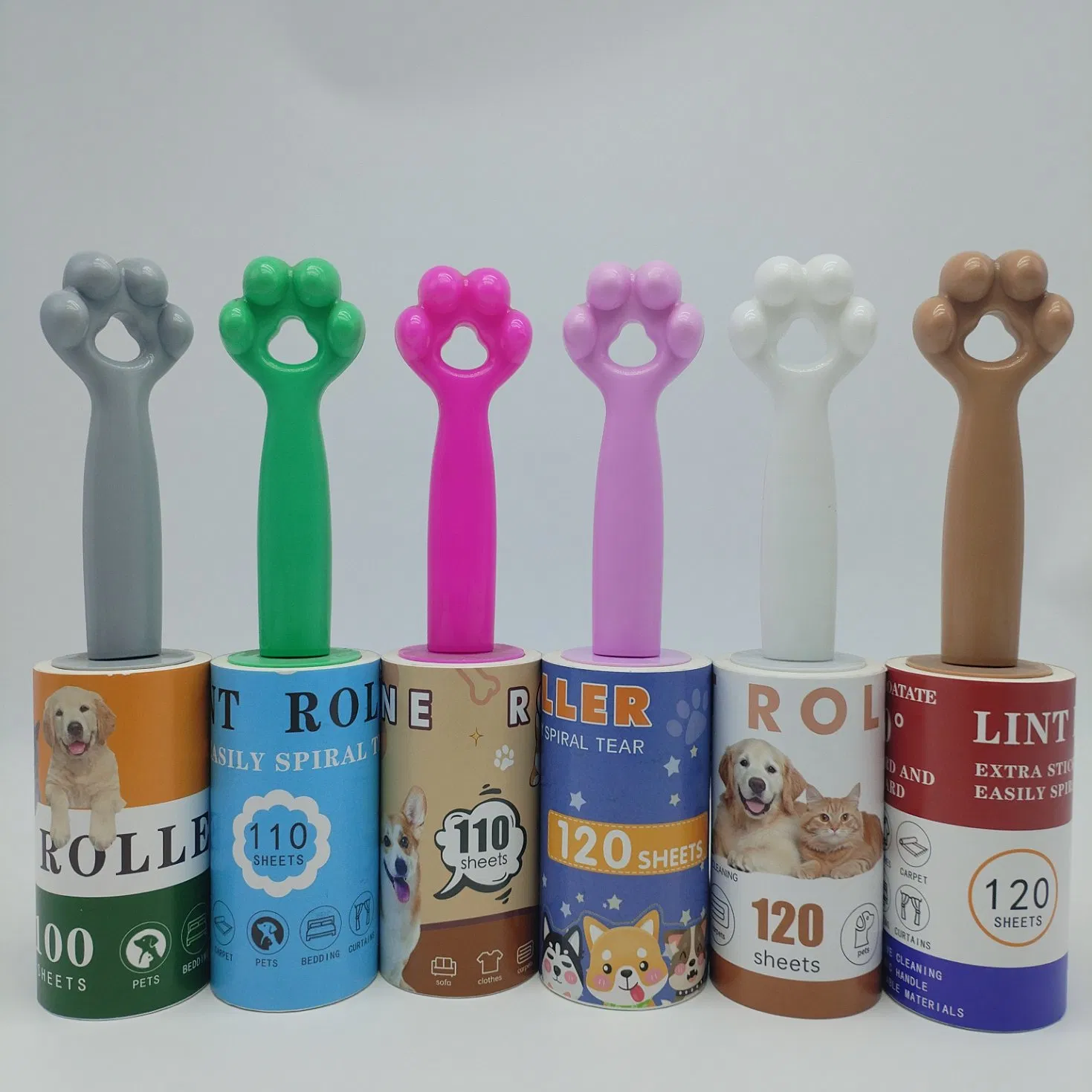 Extra Sticky Lint Tape Roller Manual Pet Hair Remover