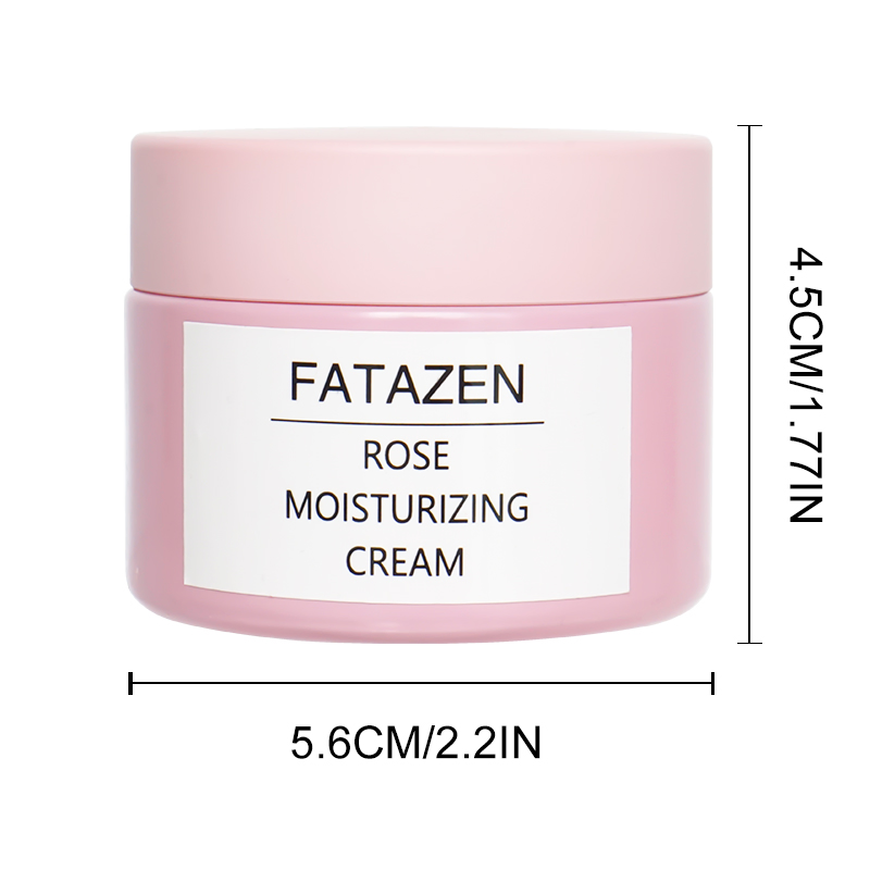 Nourishing Soothing Lighten Skin Fine Lines Natural Rose Hydrating Moisturizing Facial Cream