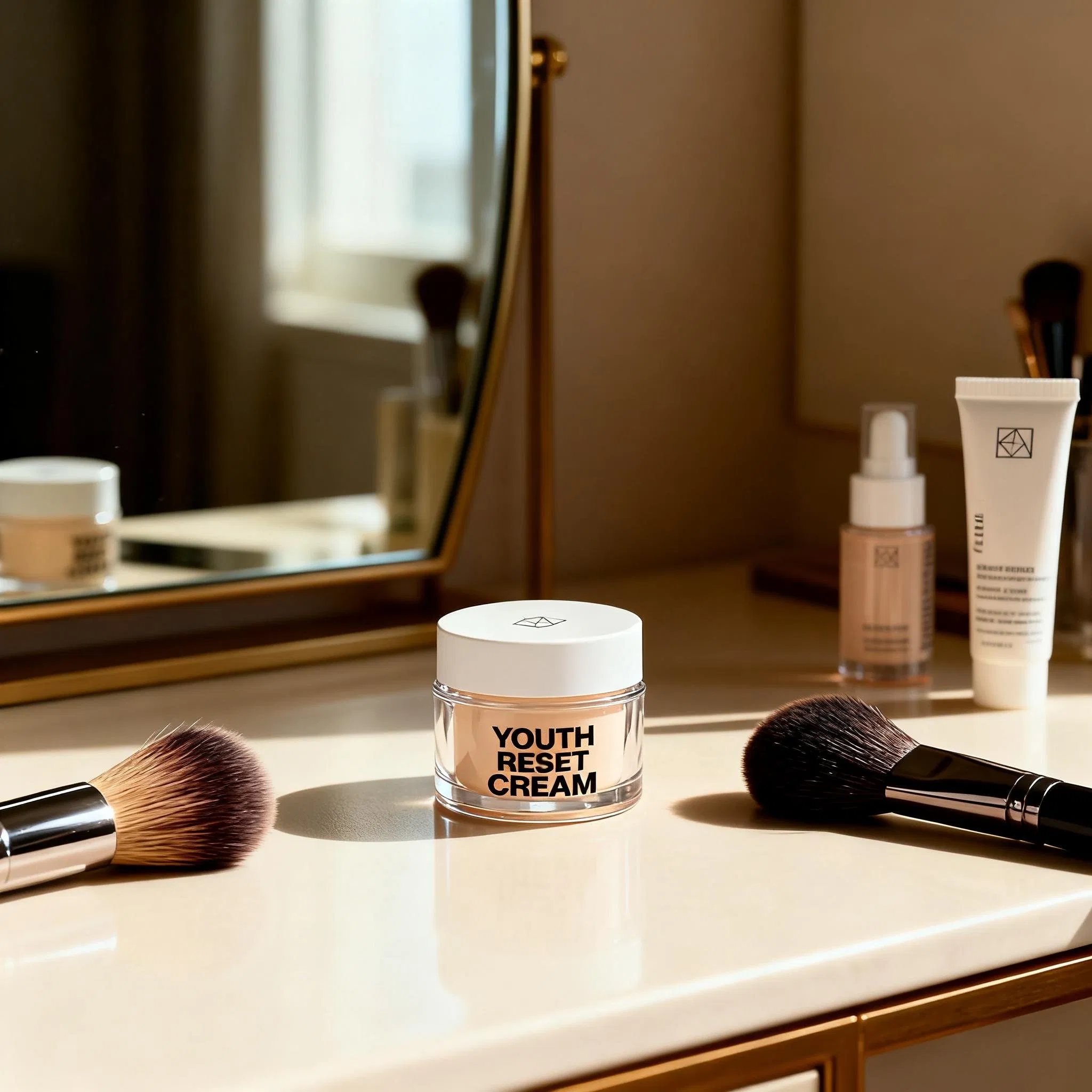 Organic Anti-Wrinkle Face Cream with Blue Copper Peptide for Daily Care and OEM Manufacturing