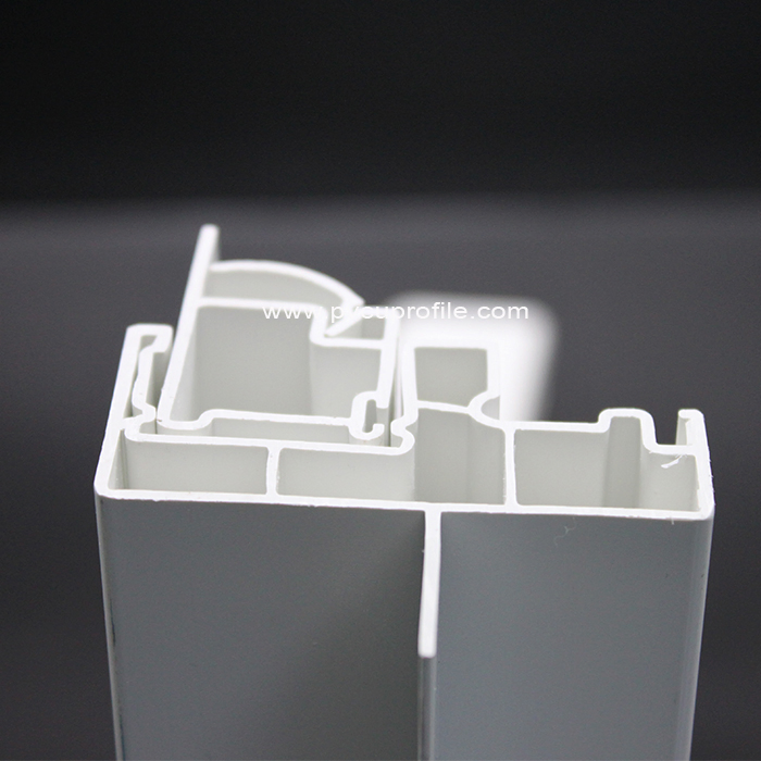 Americano Linea PVC Ventanas De Termopanels Vinyl Patio Door Profiles for Window and Door