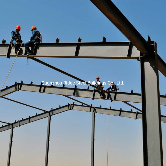 Well Designed Anti-Seismic Cheap Ready-Made Fabrication New Technology Steel Structure Workshop for Sale