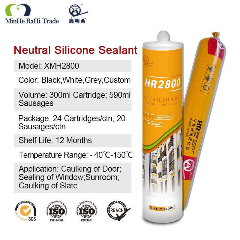 Premium Kitchen and Bath Silicone Sealant for Mildew Resistance