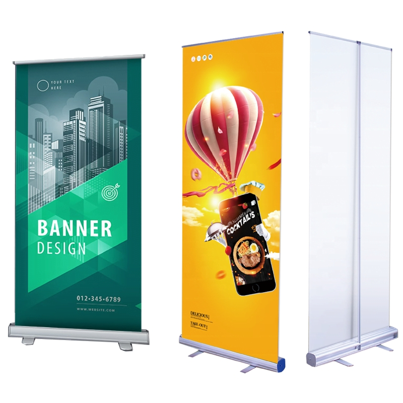 Wematch Advertising Aluminum 85*200cm Roll up Banner