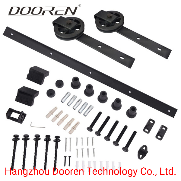 Bedroom Set Bypass Door Hardware for Sliding Barn Wood Doors