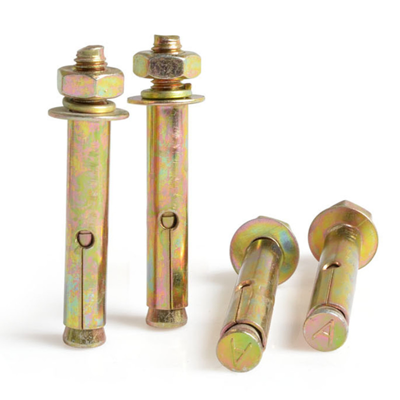 Анкерный болт с гильзой, оцинкованный желтый