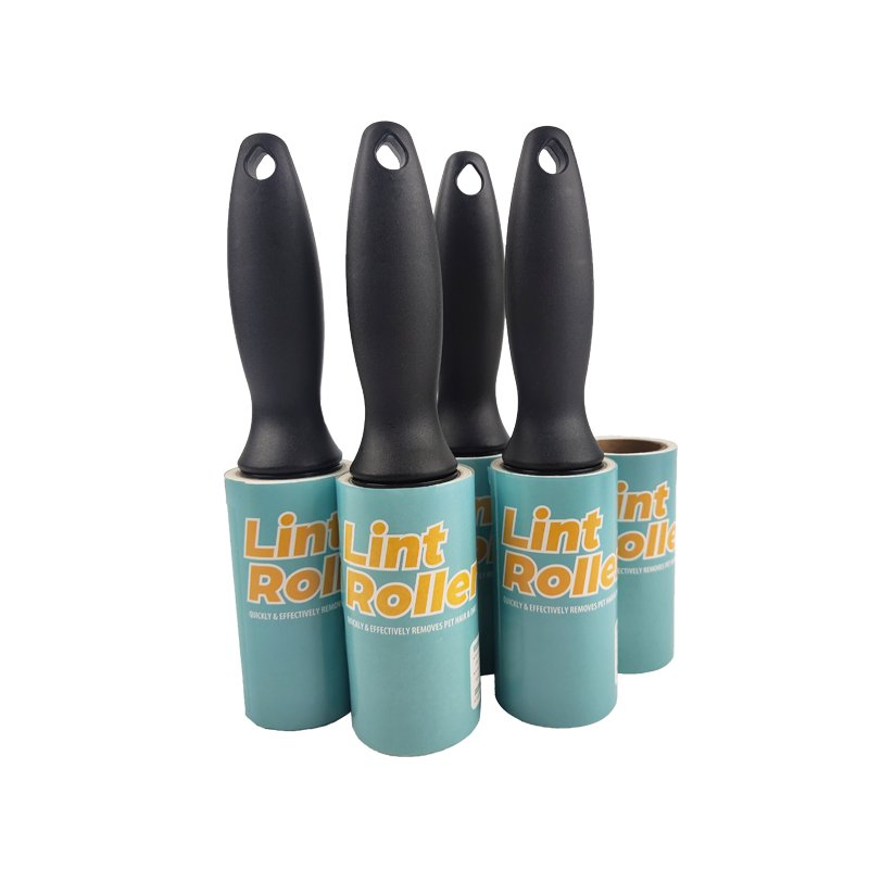 Adhesive Paper Sticky Lint Roller for Clothes Dust Pet Dog Hair Removal