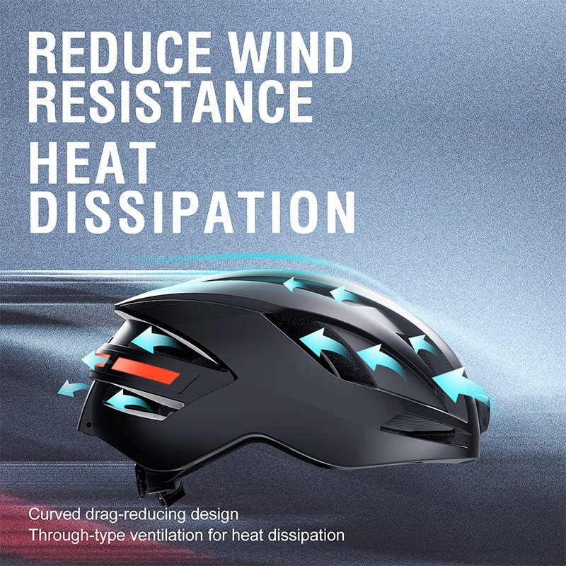 Cycling Smart Helmet with 1080P Recorded Camera WiFi Bluetooth for Man Woman