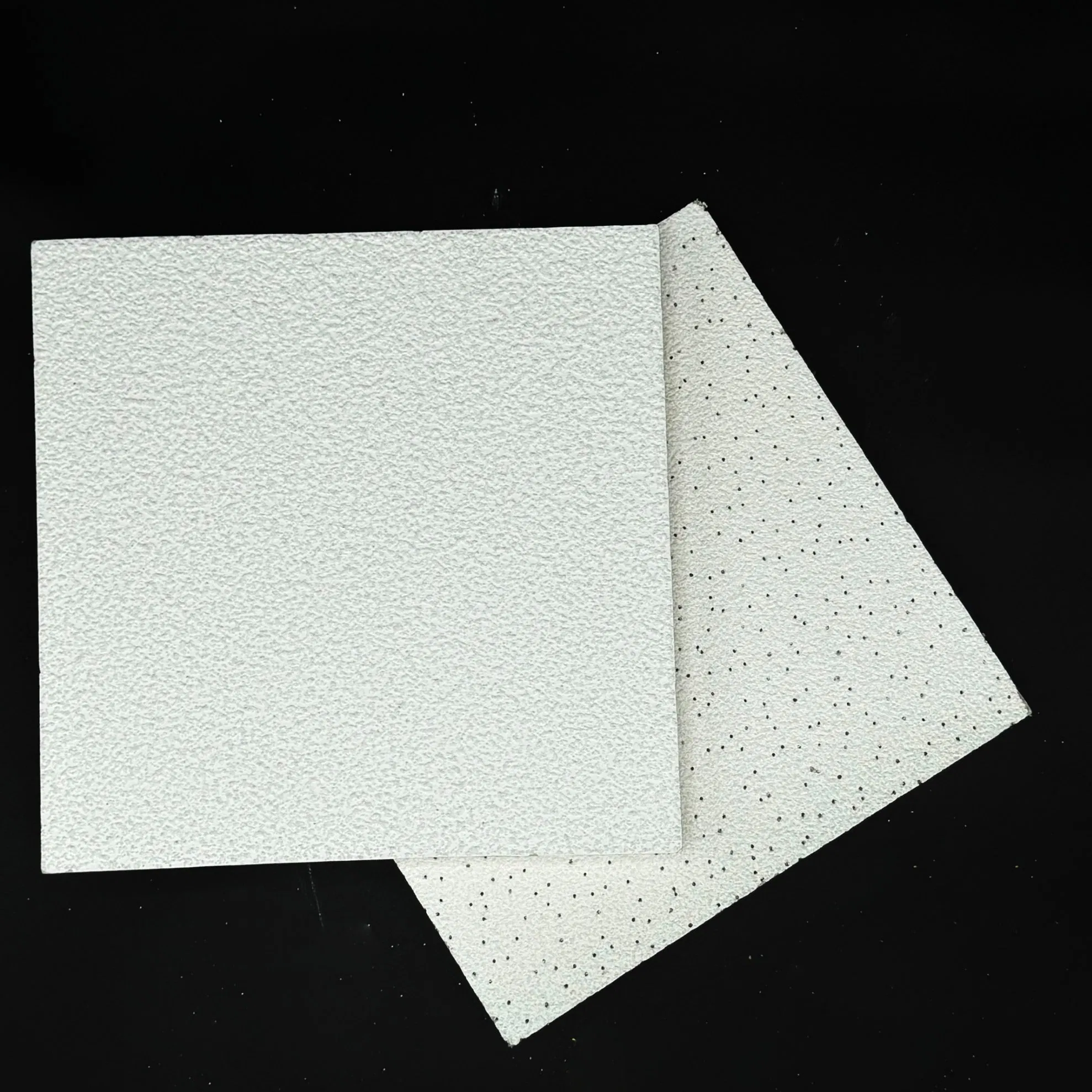 Pin Hole Design 2X2 Mineral Fiber Ceiling Tile for Suspended Ceilings with Fire Safety Class a