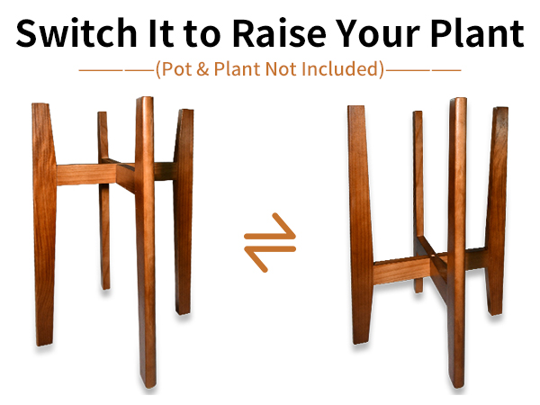 Контейнер для цветов бамбуковый большой деревенский стиль