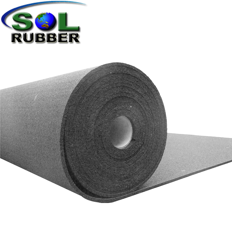 Sol Rubber Sound Proof Acoustic Underlayment Rubber Flooring