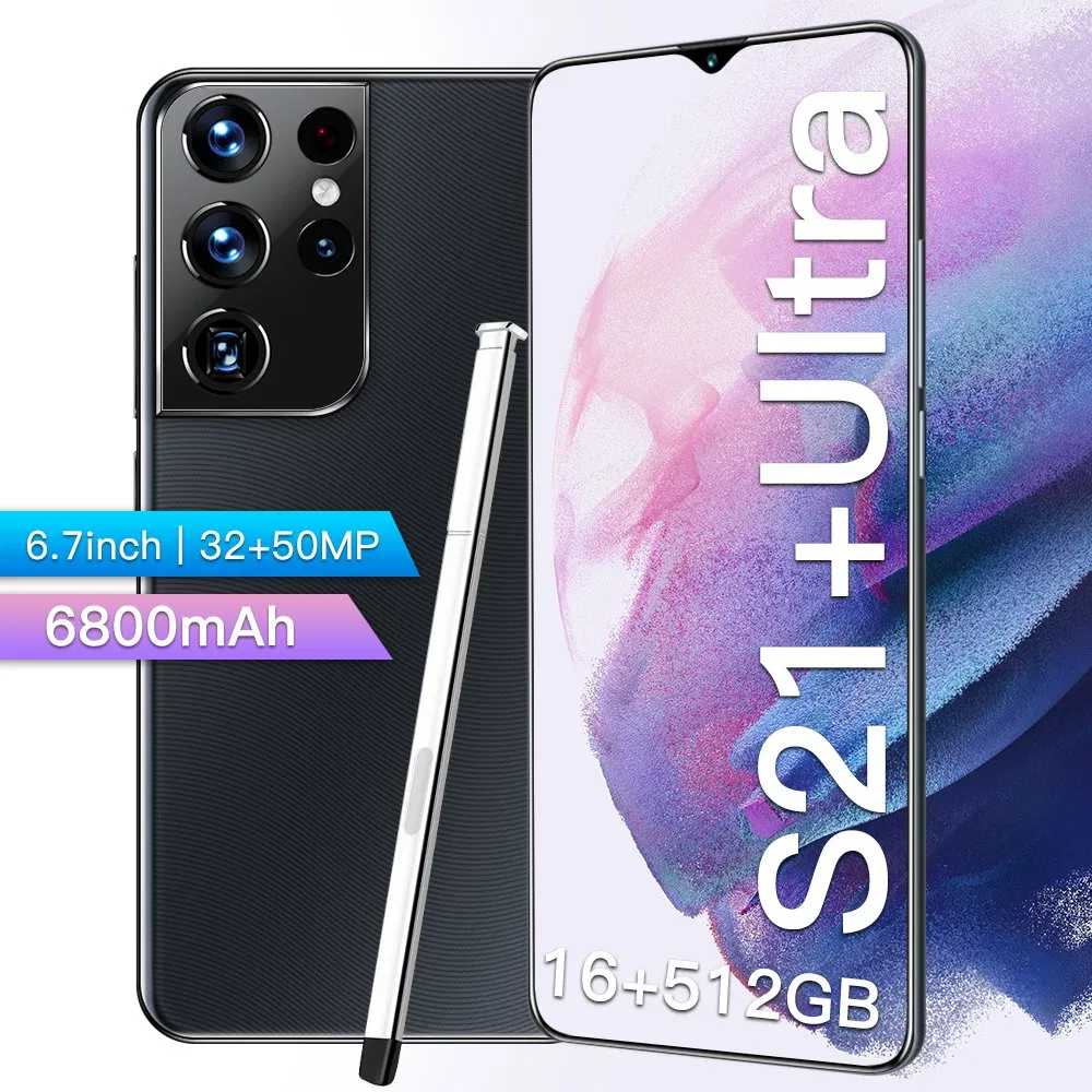 Factory Direct Sales Global Version S21+ Ultra PRO 5g Mobile Phone HD Inch 256GB Smartphone