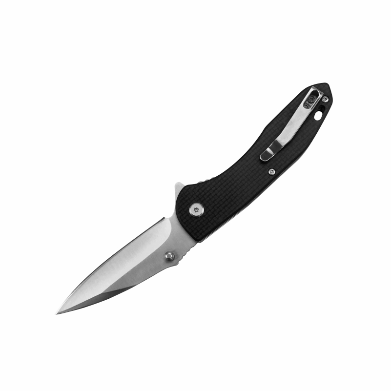 Yangjiang Factory J8147ca Carbon Fiber Outdoor Knives Folding for Camping