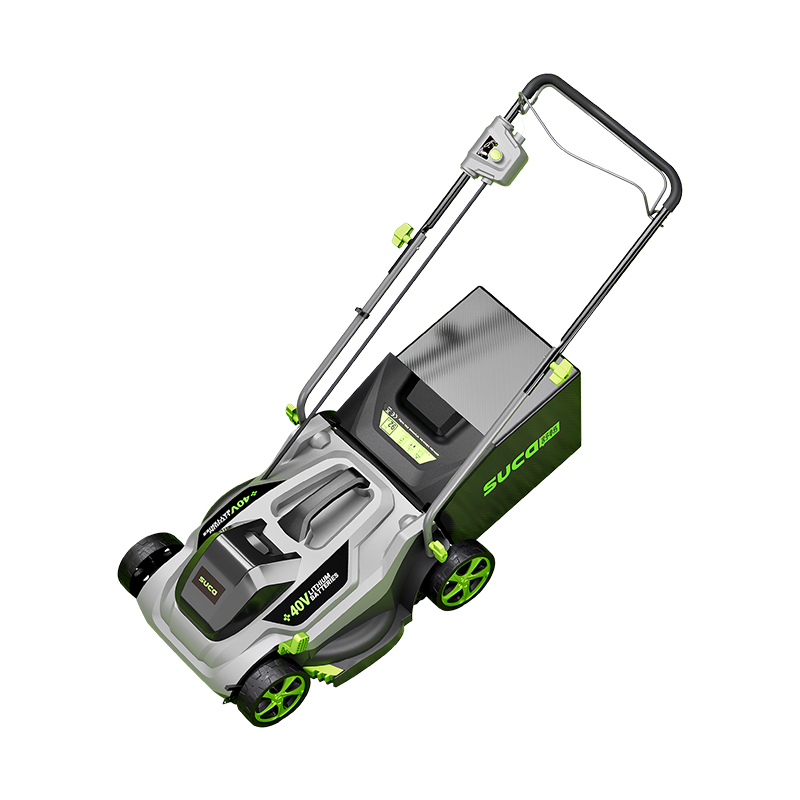 Suca Electric Grass Mower Battery Powered Cordless Lawn Mower Electric Push Mower Electric Lawn Mower