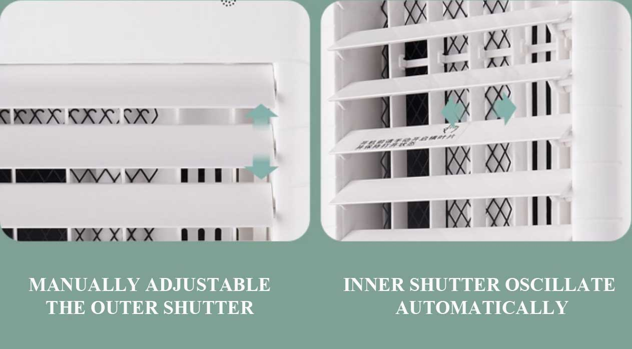 Evaporative Cooling Air Cooler for Room with 80W Power Supply