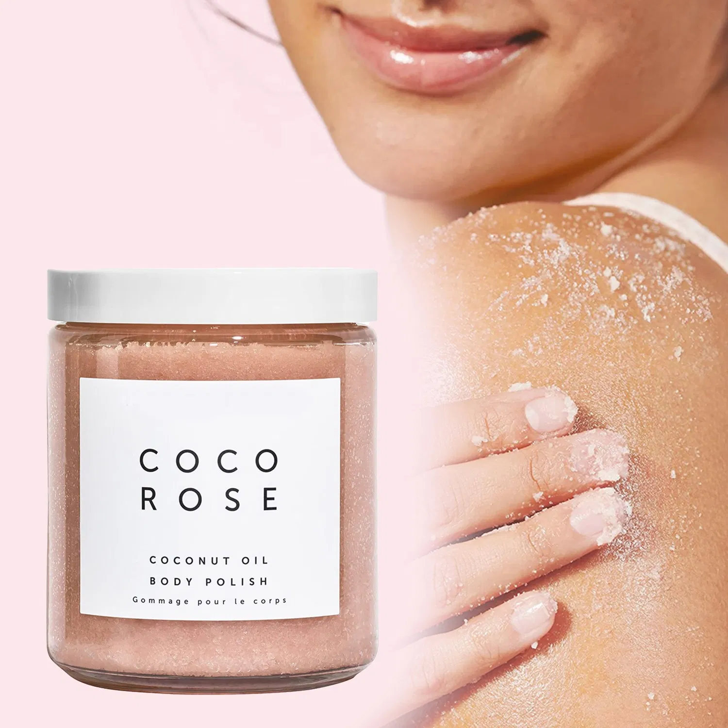Wholesale Skin Care Moisturizing Exfoliating Vitamin C Coconut Sugar Body Scrub