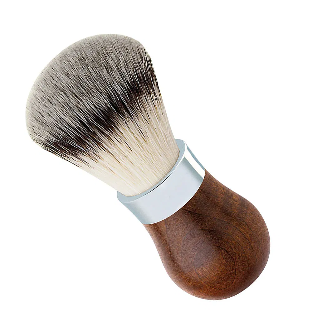 Wooden Handle Pig Bristle Badger Hair Brush Beard Brush Pig Beard Shaving Brush