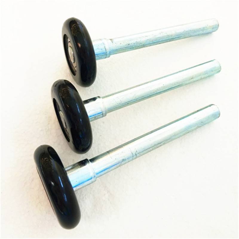 Black 6200zz Bearing 46*178mm Garage Door Parts Nylon Roller